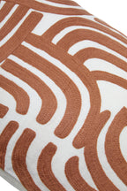 Natural and Terracotta Cushion