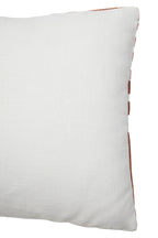 Natural and Terracotta Cushion