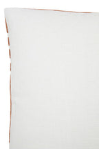 Natural And Terracotta Square Cushion