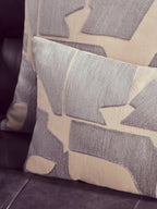Natural And Grey Cushion