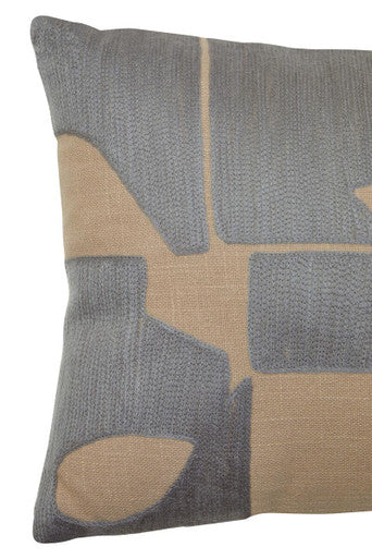 Natural And Grey Cushion