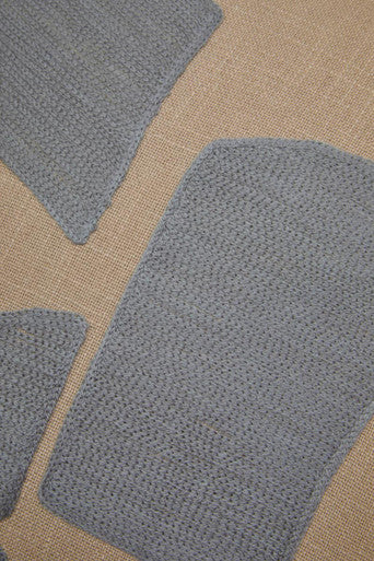 Natural And Grey Square Cushion