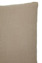 Natural And Grey Square Cushion