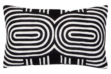 Black And White Cushion