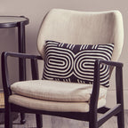 Black And White Cushion