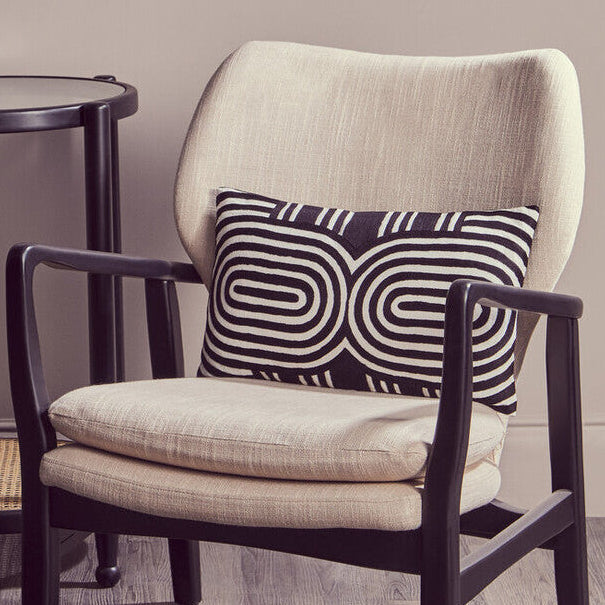 Black And White Cushion