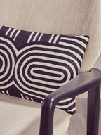 Black And White Cushion