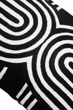 Black And White Cushion