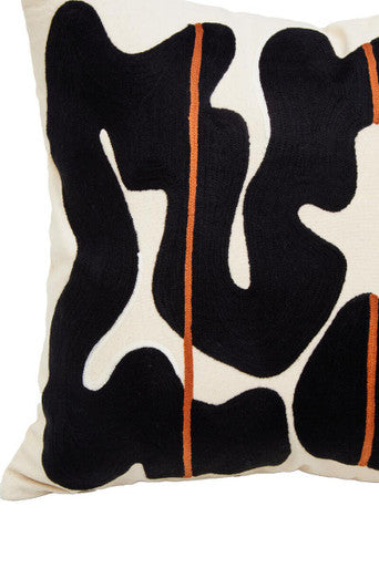 Black And Beige Cushion