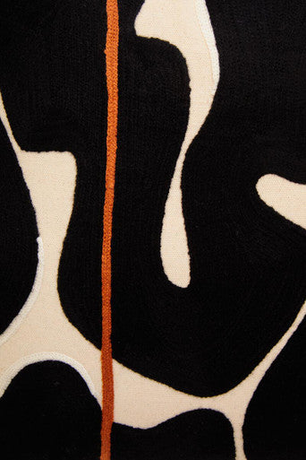 Black And Beige Cushion