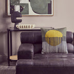 Green And White Cushion
