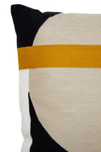 Multi Colour Geometric Cushion