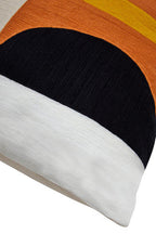 Multi Colour Geometric Cushion