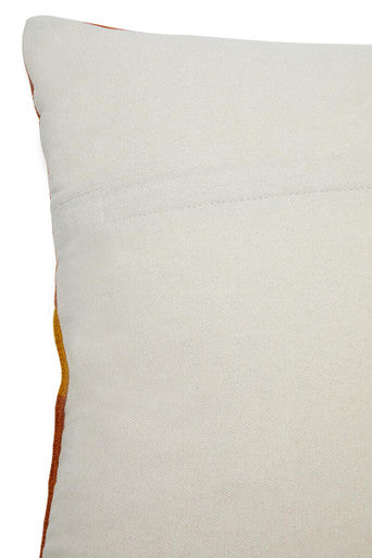 Multi Colour Geometric Cushion