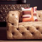Multi Coloured Square Cushion
