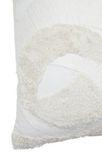 Cream Textured Cushion