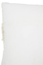 Cream Textured Cushion
