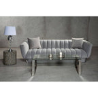 Twist Large Silver Finish Candle Holder