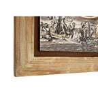 Antique-Style World Map Wall Painting