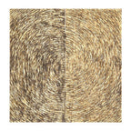 Wood Carving Gold Finish Wall Art