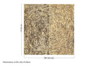 Wood Carving Gold Finish Wall Art