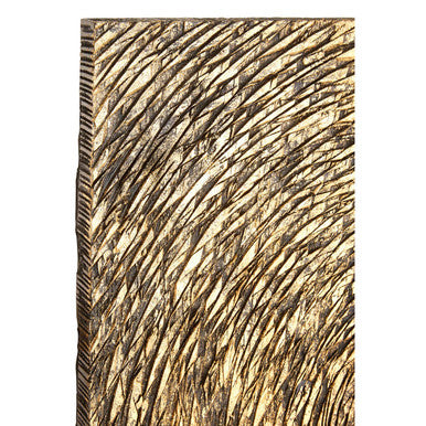 Wood Carving Gold Finish Wall Art