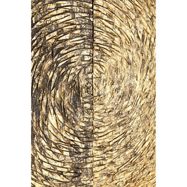 Wood Carving Gold Finish Wall Art
