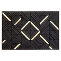 Black Wood Carving Wall Art