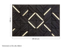 Black Wood Carving Wall Art