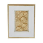 Gold Disc Design Wall Art