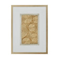 Gold Disc Design Wall Art