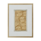 Gold Disc Design Wall Art