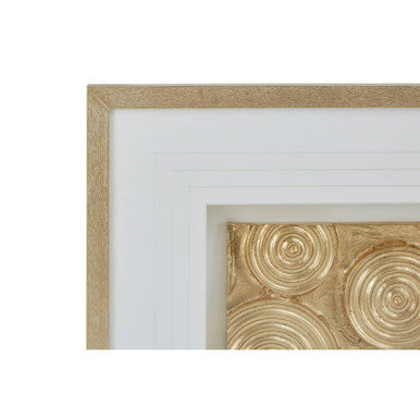Gold Disc Design Wall Art