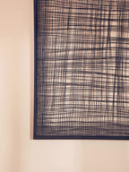 Metal Cross Wires Design Wall Art