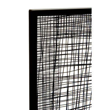 Metal Cross Wires Design Wall Art