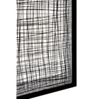 Metal Cross Wires Design Wall Art