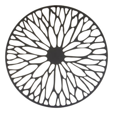Small Black Frame Floral Design Wall Art