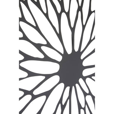 Small Black Frame Floral Design Wall Art