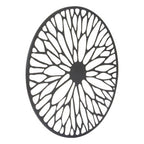 Medium Black Frame Floral Design Wall Art