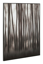 Black and Natural Abstract Blur Wall Art