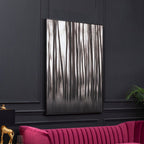 Black and Natural Abstract Blur Wall Art