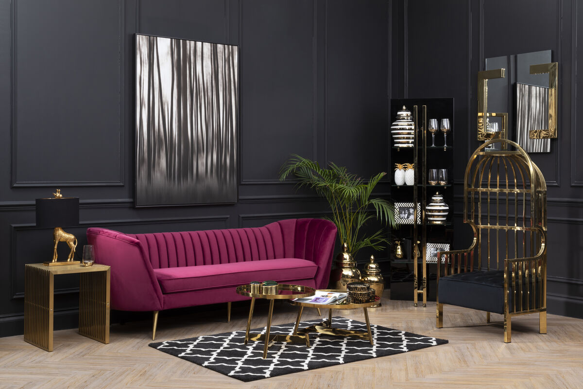 Black and Natural Abstract Blur Wall Art