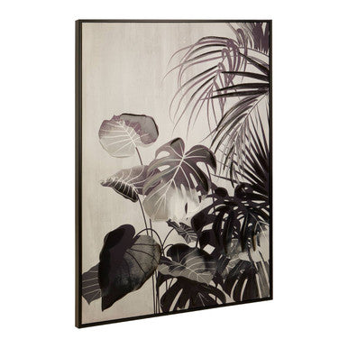 Black Botanical Wall Art