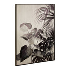 Black Botanical Wall Art