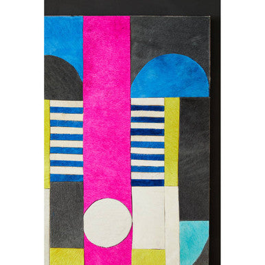 Genuine Leather Multicoloured Wall Art