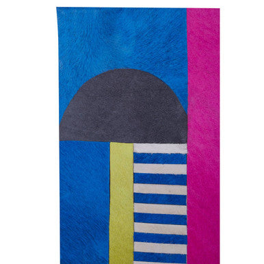 Genuine Leather Multicoloured Wall Art