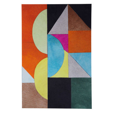 Genuine Leather Abstract Wall Art