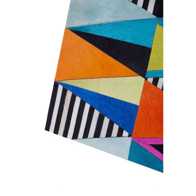 Genuine Leather Multicolour Wall Art