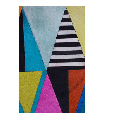 Genuine Leather Multicolour Wall Art