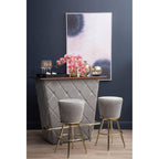 Pink and Mauve Abstract Wall Art